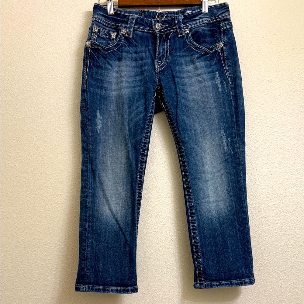 Miss Me Y2K Cuffed Capri Jeans
